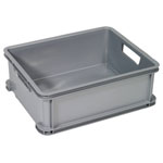 Curver 174214 Unibox Classic M Storage Box 20L Stackable Silver