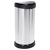Curver 240641 DECO Bin 40L Silver/Black Space-saving Design