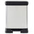 Curver 240642 DECO Bin Garbage Bin 30L Silver/Black 390x510x290mm