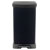 Curver 246364 Deco Bin 50L Black Stylish Pedal Waste Container Silent-Close