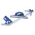 Dasqua 1012-2010 Combination Square Set 4-Piece Length 352 mm