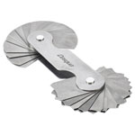 Dasqua 1351-0015 Radius Gauge Metric Range 15.5-25 mm Precision Tool