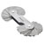 Dasqua 1351-0015 Radius Gauge Metric Range 15.5-25 mm Precision Tool