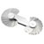 Dasqua 1351-0015 Radius Gauge Metric Range 15.5-25 mm Precision Tool