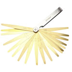 Dasqua 1620-0100 Brass Feeler Gauge Durable Tool for Spark Plug Precision