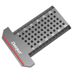 Dasqua 1804-5661 Pocket T-ruler Aluminium Alloy Precision Marking 1Piece
