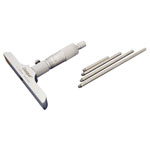 Dasqua 4611-8120 Depth Micrometer with Interchangeable Rod 0.01 mm
