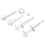 Dasqua 4911-8125 Inside Micrometer Set 5-100mm 0.01mm Accuracy Laser-Etched