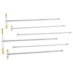 Dasqua 5911-0001-A Tin-Coated Telescoping Gauge Set 8-150mm 1 Piece