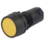 Deca CP2B-A1E10Y Pushbutton Switch 400V 8A  Yellow Latch 29.9x20.5x55.5mm