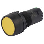 DECA CP2B-M1E10Y Pushbutton Switch 400V 8A Yellow Momentary 29.9x20.5x55.5mm