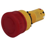 Deca CP2E-LVE01Q4R Emergency Stop Button 24V DC/AC 8A IP66