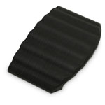 DEFENDER 85168 End Piece 4 Channels Black TPU for Cable Protection