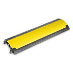 DEFENDER 85200 Cable Bridge TPU Black/Yellow 3 Channels 1005mm 1 piece