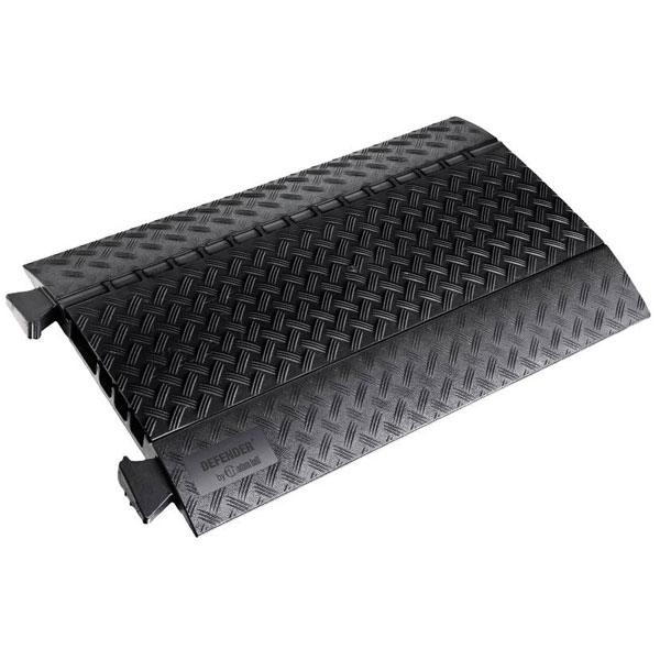 DEFENDER 85301BLK Cable Bridge Polyurethane Black 4 Channels 870mm