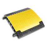 DEFENDER 85500 Cable Bridge Black/Yellow 5 Channels TPU 700mm Modular