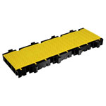 DEFENDER 869002 Cable Bridge Mid Polyurethane Black/Yellow 3 Channels