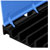 DEFENDER 869350BLU Cable Bridge Polyurethane Black/Blue 5 Channels