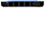 DEFENDER 869350BLU Cable Bridge Polyurethane Black/Blue 5 Channels