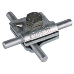 DEHN 390051 MVK Multi-purpose Connector Two-Part Cap Screw Design