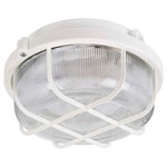 Deko Light 401014 Syrma Round Outdoor Ceiling/Wall Light E-27 White