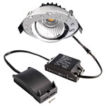 Deko Light 565396 Dione LED Recessed Light 8.5W Chrome 750lm 3000K