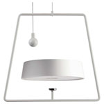 Deko Light 620183 LED Pendant Light 2.2W Monochrome White