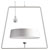 Deko Light 620183 LED Pendant Light 2.2W Monochrome White