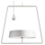 Deko Light 620183 LED Pendant Light 2.2W Monochrome White
