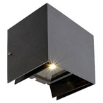 Deko Light 731100 Arcturus II LED Wall Light 6W Adjustable Graphite Grey
