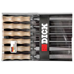 Dick 11871020 Warding File Set 6-Piece 100mm 2K-Grip Black Bag