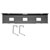 Digitus DA-90450 Cable Management Tub 600x135x108mm Black Steel 1 piece