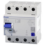 Doepke 09124901 DFS4 RCCB 4-Pin 25A 0.03A Protects Against Fault Currents