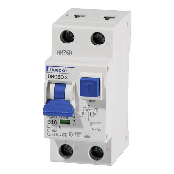 Doepke 09932104 DRCBO RCBO 1-pin 16A 0.03A 230V for Fault & Line P...