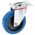 Dörner + helmer 711657 Swivel Wheel 100mm 150kg Load Galvanised Steel