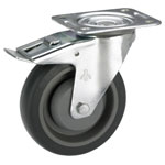 Dörner + helmer 716565F Swivel Wheel Diameter100mm 150kg Load Galvanised Steel