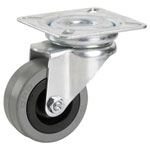 Dörner + helmer 770100C Swivel Wheel 50mm 35kg Load Galvanised Steel