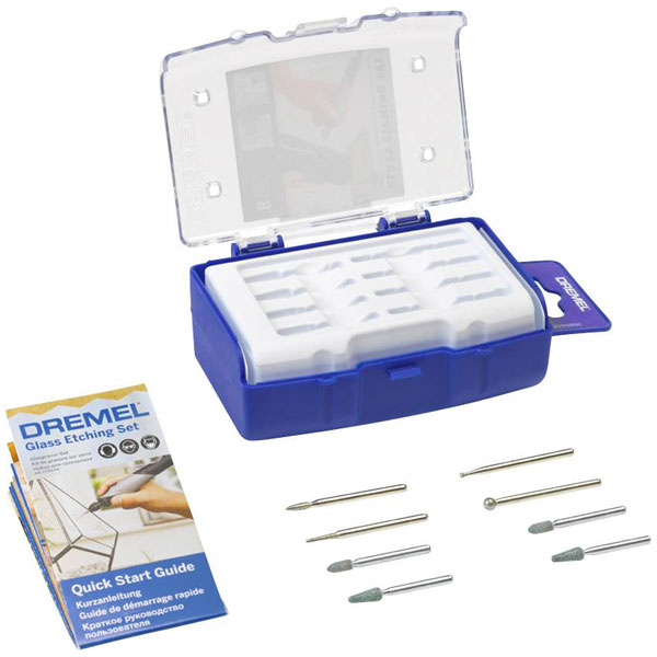 Dremel 2615C682JA Engraving Tool: Accessory Set for Glass & Metal ...