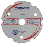 Dremel 2615S500JB DSM500 Cutting Disc, 77mm, Multi-material, 1pc