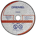 Dremel 2615S520JB DSM520 Cutting Disc 77 mm 2pcs for Masonry & Stone