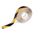 Durable 1043130 DURALINE Floor Tape Removable Black/Yellow 15m x 50mm