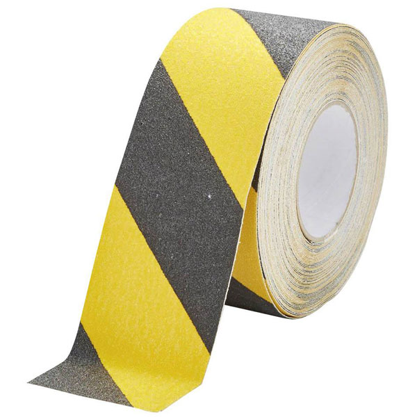 Durable 1085130 DURALINE GRIP Anti-slip Tape Black/Yellow 15mx75mm