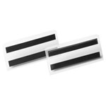 Durable 119619 Marking Pocket 150x67mm Transparent PET 10 Pieces Magnetic