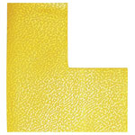 Durable 170204 Position Marking Form-L Yellow 100x100x0.7mm 10Piece