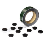 Durable 171702 Steel Tape 5m x 35mm Set Self-Adhesive with 10 Magnets