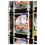 Durable 174707 Magnetic Label Pocket 223x368mm 10 Piece Pack