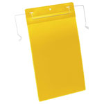 Durable 175304 Wire Label Holder Yellow A4 210x297mm 50Piece Efficient Labelling