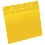 Durable 175404 Wire Label Holder A4 Yellow 50 Pieces for Efficient Logistics