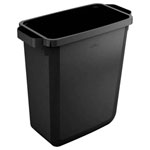Durable 1800503221 DURABIN ECO Garbage Bin 60L Black Eco-Friendly 1 Pc