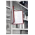 Durable 591403 Vario Display Board Red A4 Non-Reflective Easy to Mount